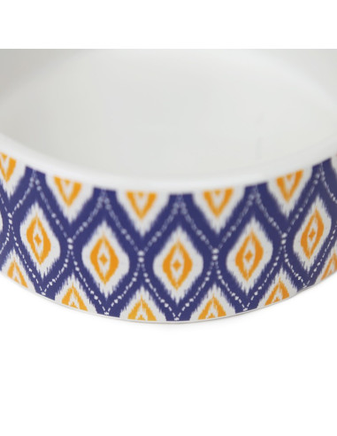 BRNX PLATO DE CERÁMICA VINTAGE AZUL TALLA S