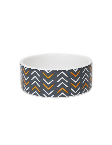 BRNX PLATO CERÁMICA MINIMALISTA NEGRO TALLA L