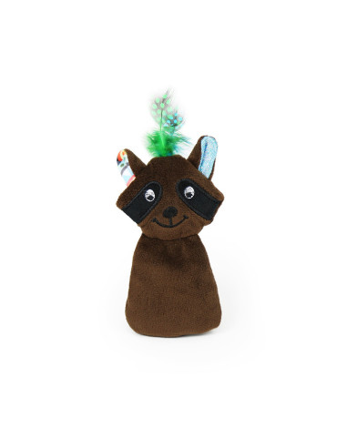 BRNX JUGUETE GATO MAXI TOY MAPACHE 18 CM