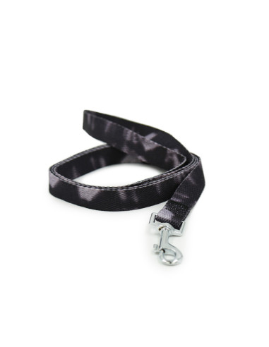 HEY! CORREA PERRO PURPURA/NEGRO 123 CM
