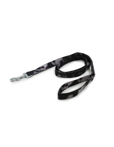HEY! CORREA PERRO PURPURA/NEGRO 123 CM