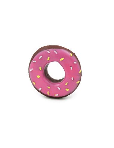 HEY! JUGUETE DONUT CON SONIDO PARA PERROS 9,5x9,5x3 CM