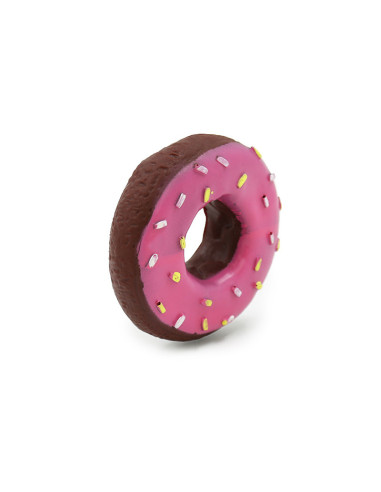 HEY! JUGUETE DONUT CON SONIDO PARA PERROS 9,5x9,5x3 CM