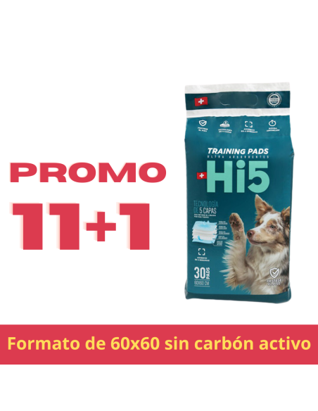 PROMOCION HI5 60X60 SIN CARBON 11+1 GRATIS