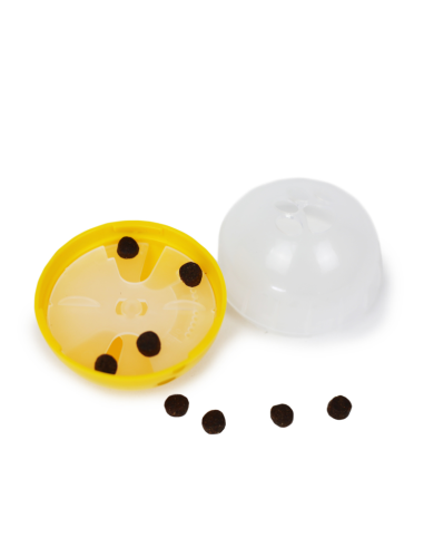 HEY! PELOTA DISPENSADORA DE PREMIOS GATO 8,5CM