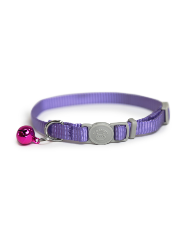HEY! COLLAR ELEGANTE PÚRPURA PARA GATO