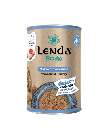 LENDA PERRO LATA PAVO A LA PROVENZAL 380 G