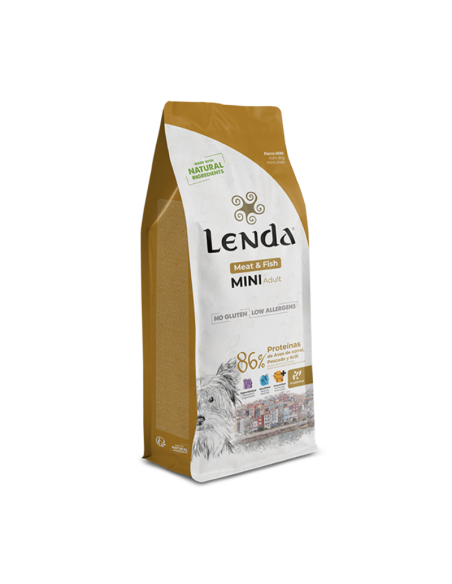 LENDA PERRO MINI SABOR CARNE Y PESCADO 2 KG