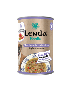 LENDA PERRO LATA PUCHERO DE COCHINILLO 380 G