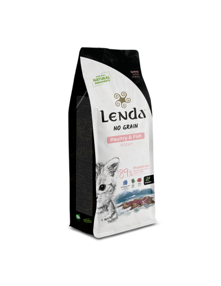 LENDA KITTEN POULTRY & FISH GF 2 KG