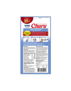 CHURU GATO SENIOR SABOR ATUN 10+ AÑOS 14GR/ 4 UNID 2