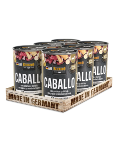 BELCANDO LATAS CABALLO CON PATATAS Y CHIRIVIAS 400 GR X 6 UNID