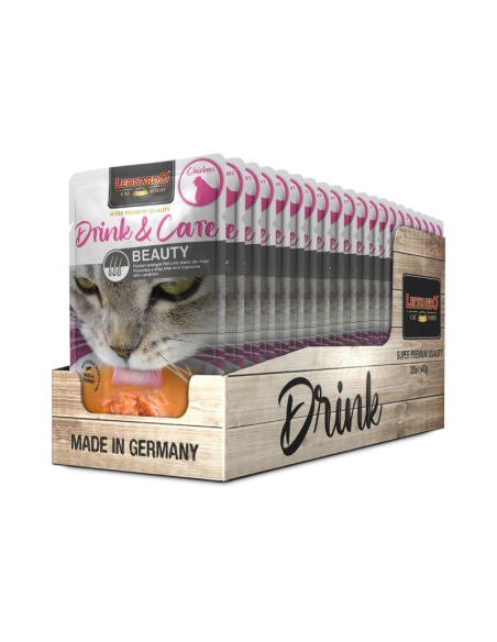LEONARDO DRINK & CARE BEAUTY 40 GR X 20 UNID