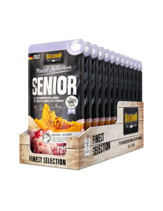 BELCANDO SOBRES SENIOR MENU DE CARNE 125 GR X 12 UNID