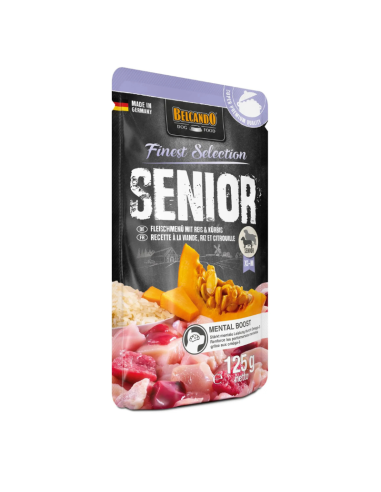 BELCANDO SOBRES SENIOR MENU DE CARNE 125 GR X 12 UNID