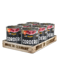 BELCANDO LATAS CORDERO CON ARRÓZ Y ARÁNDANO 800 GR X 6 UNID