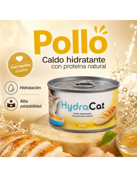 PURA NATURA CALDO HYDRACAT POLLO 75 GR