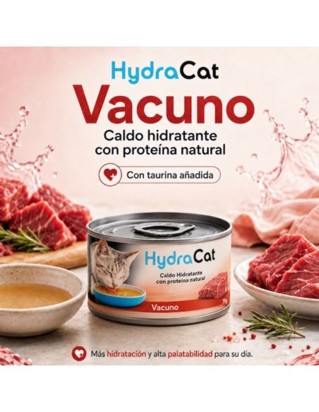 PURA NATURA CALDO HYDRACAT CARNE 75 GR