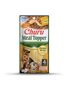 CHURU PERRO MEAL TOPPER SABOR POLLO 4 UNID