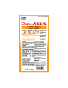 CHURU KITTEN SABOR POLLO 4 UNID 2