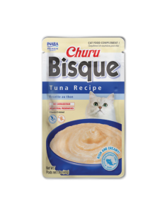 CHURU GATO BISQUE SABOR ATUN 40G 6 UNID