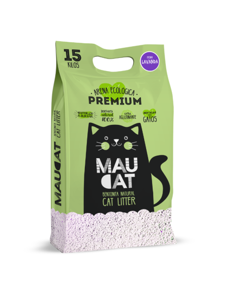 MAUCAT ARENA AROMA LAVANDA 15 KG