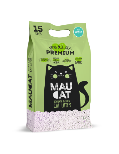MAUCAT ARENA AROMA MENTA 15 KG
