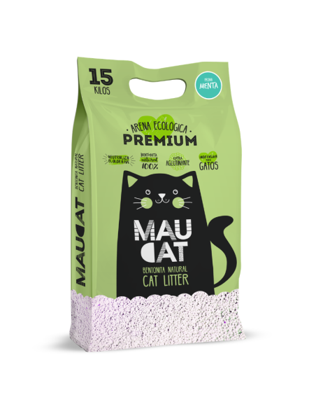 MAUCAT ARENA AROMA MENTA 15 KG