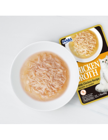 CHURU GATO BROTH SABOR POLLO Y OSTION 40G 6 UNID
