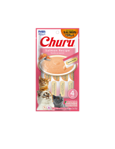 CHURU GATO SABOR SALMON 4 UNID