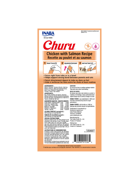 CHURU GATO SALMON POLLO 4 UNID