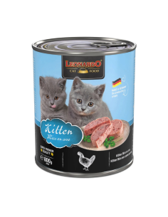 LEONARDO LATAS QUALITY SELECTION KITTEN 800 GR X 6 UNIDADES 2