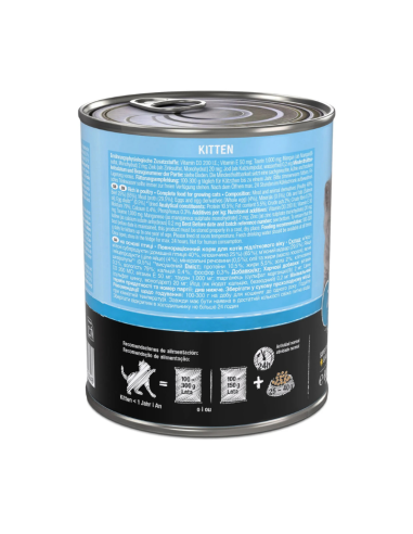 LEONARDO LATAS QUALITY SELECTION KITTEN 800 GR X 6 UNIDADES