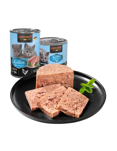 LEONARDO LATAS QUALITY SELECTION KITTEN 800 GR X 6 UNIDADES