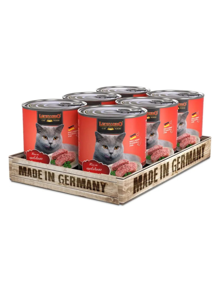 LEONARDO LATAS QUALITY SELECTION TERNERA 800 GR X 6 UNIDADES