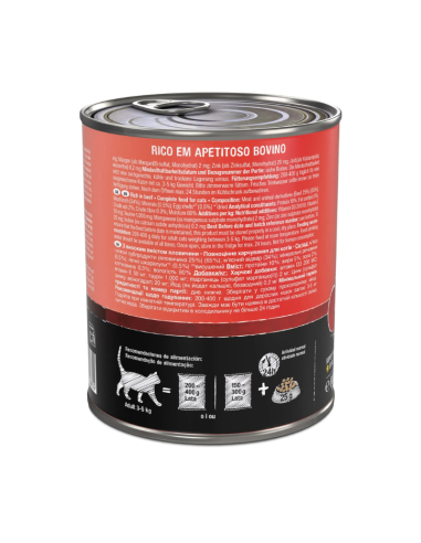 LEONARDO LATAS QUALITY SELECTION TERNERA 800 GR X 6 UNIDADES