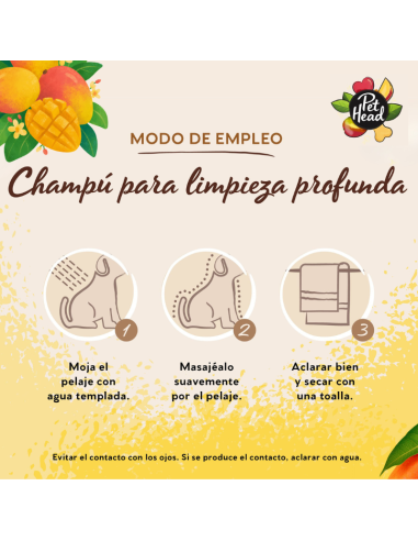 PET HEAD ULTIMUTT CLEAN SHAMPOO LIMPIEZA PROFUNDA 3 EN 1 475 ML