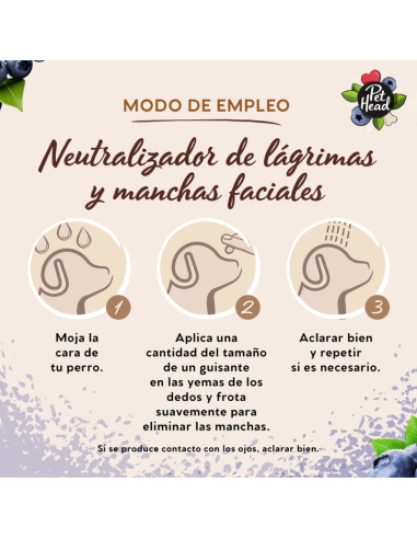 PET HEAD BERRY BRIGHT REMOVEDOR MANCHAS FACIALES 200 ML