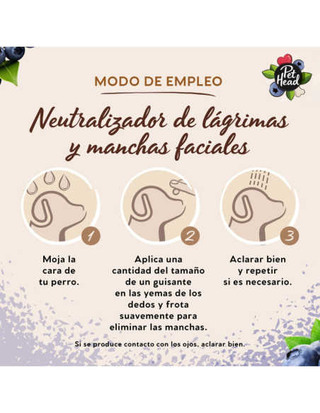 PET HEAD BERRY BRIGHT REMOVEDOR MANCHAS FACIALES 200 ML